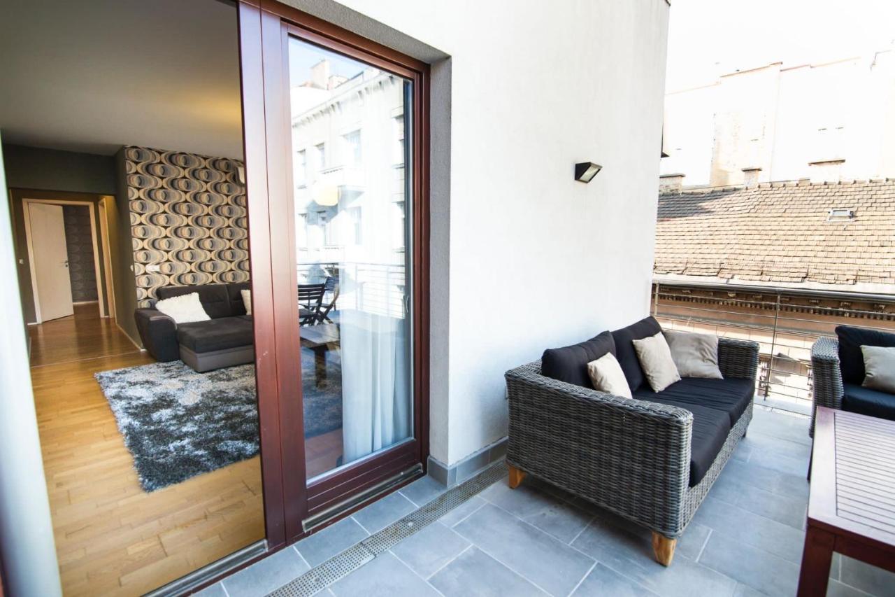 Paulay Free Parking Luxury Design Apartman With Terazze Boedapest Buitenkant foto