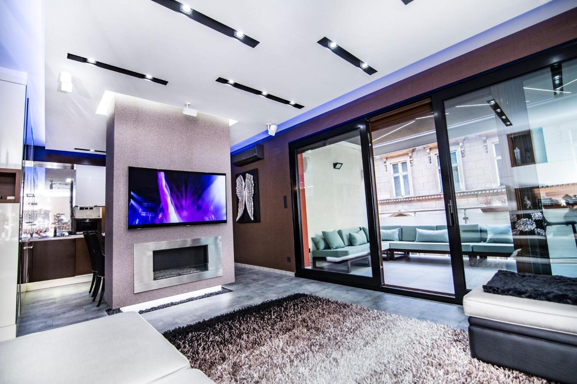 Paulay Free Parking Luxury Design Apartman With Terazze Boedapest Buitenkant foto